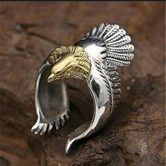 Other - 🎀 Unique Stainless Steel Eagle Ring